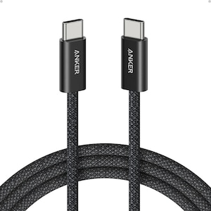 Anker�bAnker Zolo USB-C �� USB-C �P�[�u�� 240W ���ϋv�i�C���� 1.8m�i�u���b�N�j�bA8060112