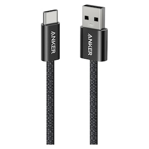 Anker�bAnker Zolo USB-C �� USB-A �P�[�u�� 1.0m�i�u���b�N�j�bA8052011