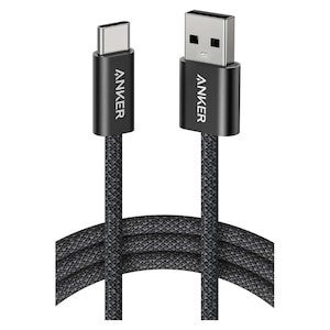 Anker�bAnker Zolo USB-C �� USB-A �P�[�u�� 1.8m�i�u���b�N�j�bA8052012