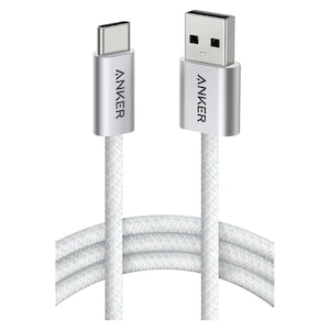 Anker�bAnker Zolo USB-C �� USB-A �P�[�u�� 1.8m�i�z���C�g�j�bA8052022