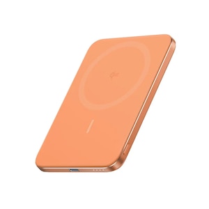 Anker�b�}�O�l�b�g�����C�����X�[�d�Ή����o�C���o�b�e���[ Anker Nano Power Bank (5000mAh, MagGo, Slim �I�����W)�bA1665NO1