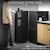 �o�E�q���b�e�b�ډB���{�g�����b�N �i�u���b�N�E��20�~���s51.5�~����120.5cm�j�bBHS-200S-BK