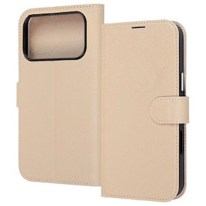 ���C�A�E�g�biPhone 17 Pro �蒠�^���U�[�P�[�X �V���v�� �}�O�l�b�g / �x�[�W���bRT-P53ELC1/BE