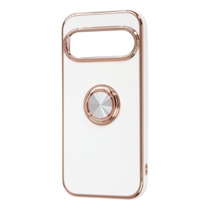 ���C�A�E�g�bGoogle Pixel 11�p �\�t�g�P�[�X Meta Frame +�����O�i�z���C�g/�S�[���h�j�bRT-GP26H1TRE3/WG