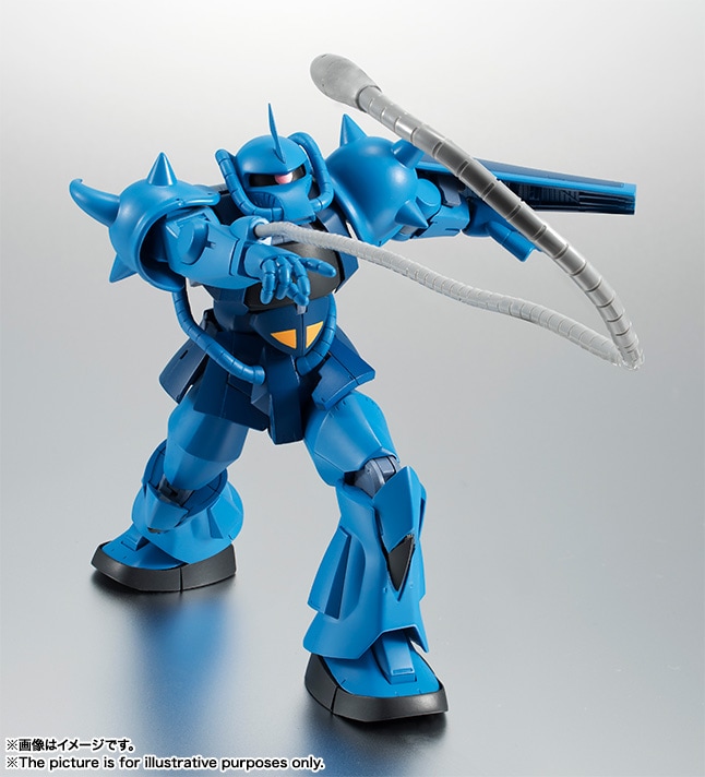 カードスリーブ　ガンプラ　4個セット　ザク　ガンダム　グフ　アッガイ 再生産】ROBOT魂 SIDE MS MS-07B グフ ver. A.N.I.M.E.（機動