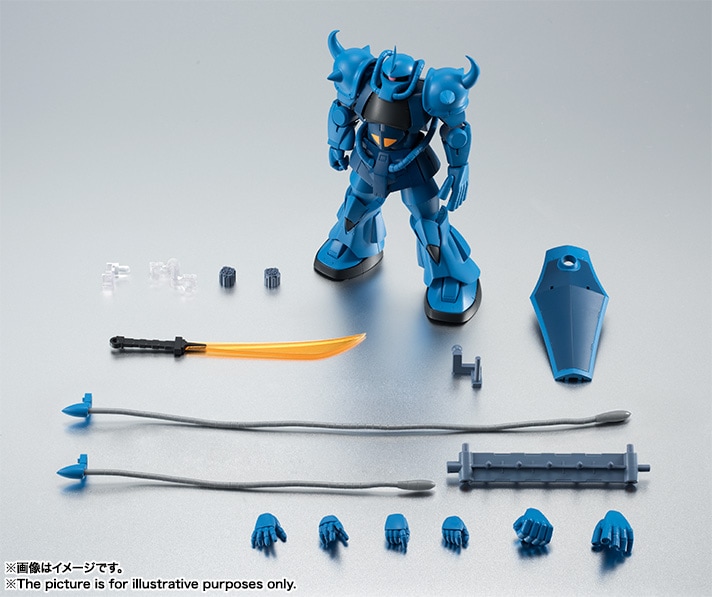 再生産】ROBOT魂 SIDE MS MS-07B グフ ver. A.N.I.M.E.（機動
