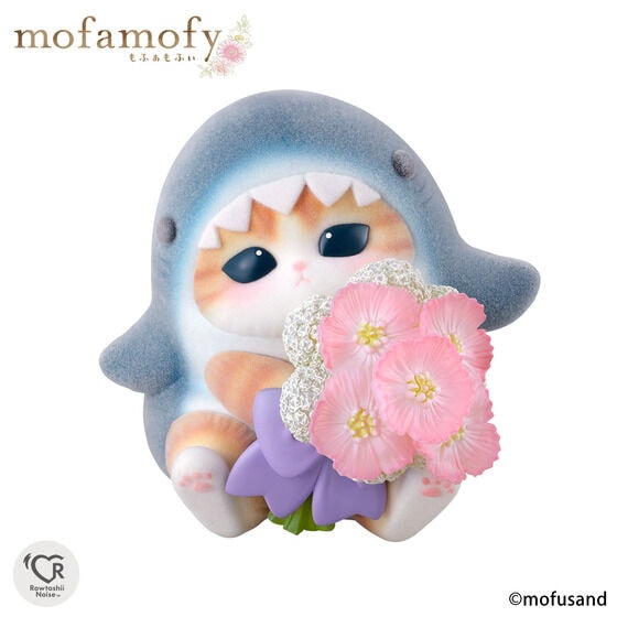 モフサンド　サメにゃん　シャチにゃんセット mofusand サメにゃん＆シャチにゃんマスコット ～浮き輪で