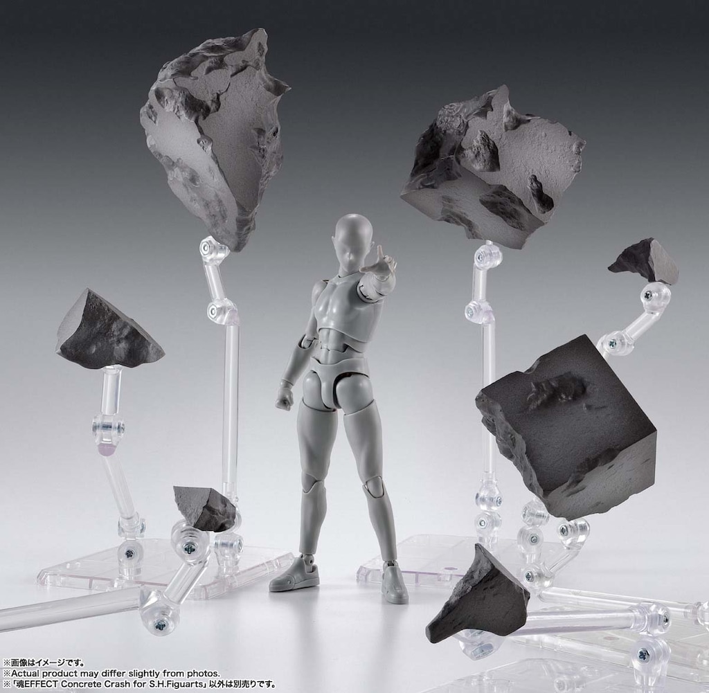 魂の撃ち込み　4枚セット バンダイ 魂EFFECT WIND Blue Ver. for S.H.Figuarts フィギュア