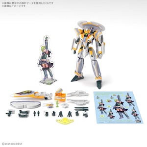 1/100 HG VF-31E ジークフリード(チャック・マスタング機) デラックスセット(マクロスΔ)