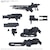 �o���_�C�X�s���b�c�b30MM �I�v�V�����p�[�c�Z�b�g ARMORED CORE VI FIRES OF RUBICON WEAPON SET 07�bBS 30MM OP�߰¾�� AC ����ݾ��07