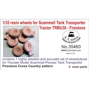 LZ Models�b1/35 �X�L����������ԉ^���ԃg���N�^�[TRMU30�p�^�C�� �t�@�C�A�X�g�[���yLZ35460�z�bLZ35460 TRMU30ֳ��� ̧���İ�