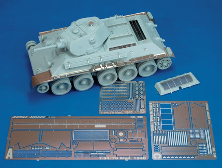1/35 露 T-34/76 1940年型 ディテールセット ドラゴン用【RM368