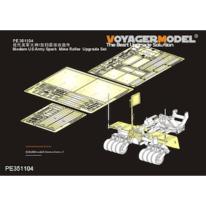 Voyager Model�b1/35 ���p �A�����J���RSPARK�}�C�����[���[ �A�b�v�O���[�h�Z�b�g(�p���_�z�r�[TK-09�p)�yPE351104�z�bMS PE351104 SPARKϲ�۰װ ���߸�ڰ��