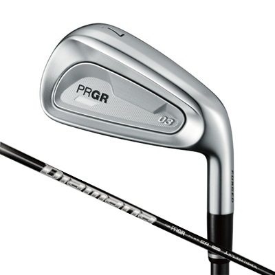 PRGR IRONs】03 アイアン〔#7-AW 5本セット スチール〕〔2022年