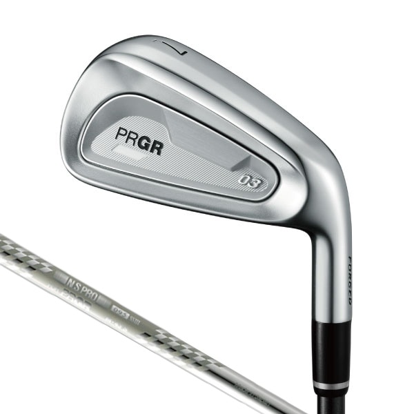 PRGR IRONs 03 アイアン GW(スペックスチールⅢ Ver.2 シャフト