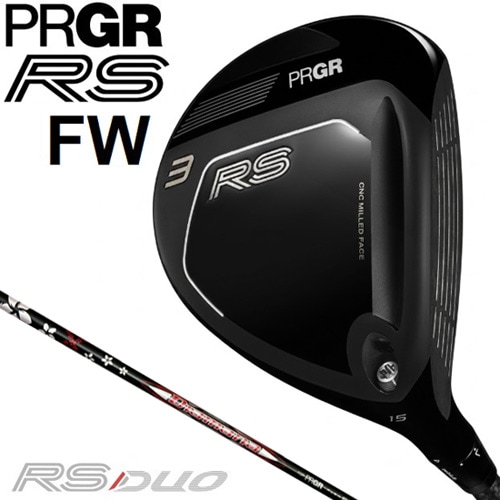 PRGR RS2018 フェアウェイウッド3W、5W ２本セット　プロギア RS フェアウェイウッド 5W（Diamana FOR PRGR シャフト・フレックス：R
