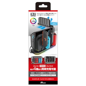 �A���T�[�bSwitch2�h�b�N�p�@�W���C�R��1�E2�t�@���t�[�d�X�^���h�bANS-SW186BK