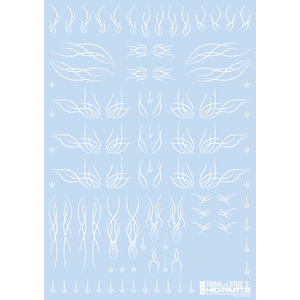 トライバルロータス S ホワイト（1枚入）【TRI-L-S-WHI】
