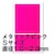 ハイキューパーツ｜円形メタリックシールS（1.0～2.8mm）ピンク（1枚入）【CMS-S-PIN】｜HQ CMS-S-PIN ｴﾝｹｲﾒﾀﾘｯｸｼ-ﾙS ﾋﾟﾝｸ