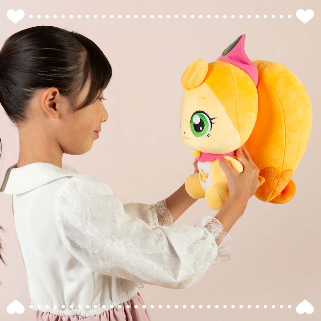 お値下げ中【新品】キャッチティニピン ぺたんこフェイスちびマスコット キラキラ キャッチ！ティニピン ココピン・ぬいぐるみ Mサイズ