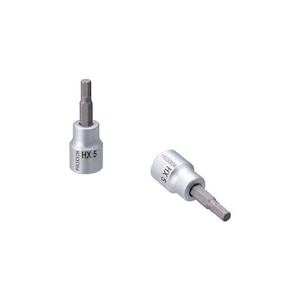 �v���N�\���b�w�b�N�X�r�b�g�\�P�b�g 5mm HX5 �V���[�g 3/8 1�{�bNo.83576