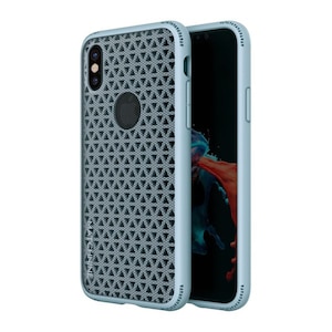 Matchnine�i�}�b�`�i�C���j�biPhone XS/X�p �n�C�u���b�h�P�[�X SKEL�i���C�g�u���[�j�bMN89205I8