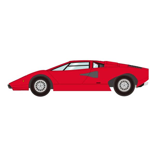 1/43 Lamborghini Countach LP400 1974 レッド【EM387B】 | メイクアップ | EIDOLON EM387B  COUNTACH LP400 レッド | Joshin webショップ 通販