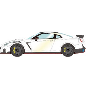 ミニカー　1/43 NISSAN GT-R NISMO 2020 (ブリリアントホワイトパール) [EM465A] 1/43 NISSAN GT-R NISMO 2020 ブリリアントホワイトパール