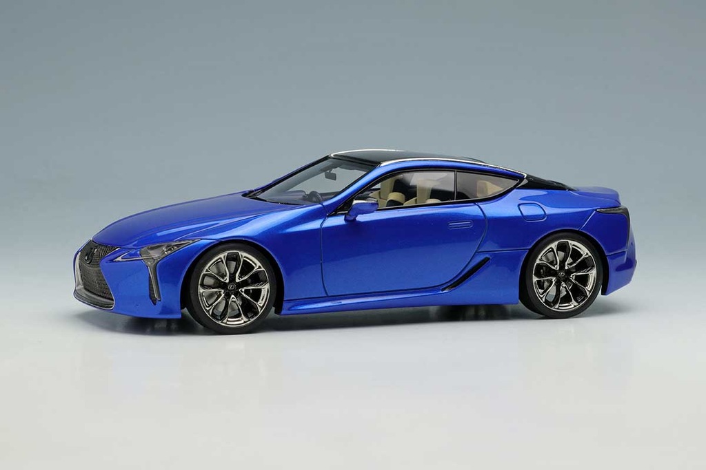 アイドロン 1/43 レクサス LFA 2010 リアウィングアップ オレンジ