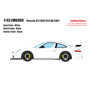 1/43 Porsche 911 (997) GT3 RS 2007 (ホワイト)【EM600G】