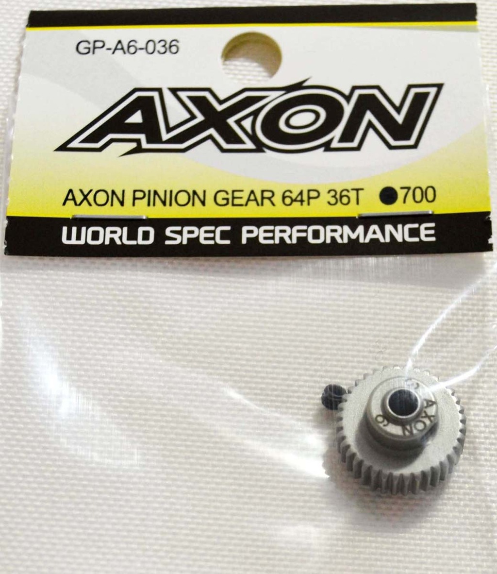 AXON PINION GEAR 64P 36T【GP-A6-036】 | AXON | GP-A6-036