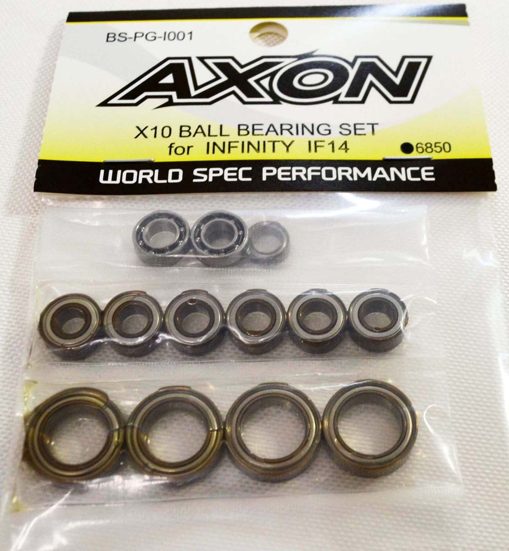 AXON X10 BALL BEARING SET for XRAY T4 2018