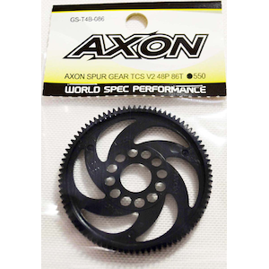 AXON�bAXON SPUR GEAR TCS V2 48P 86T �yGS-T4B-086�z�bGS-T4B-086 SPUR GEAR TCS V2 48P 86T