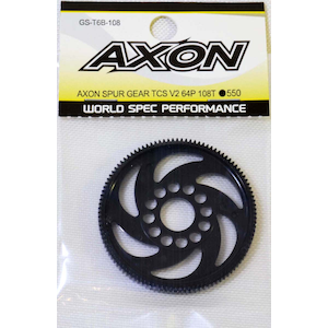 AXON�bAXON SPUR GEAR TCS V2 64P 108T�yGS-T6B-108�z�bGS-T6B-108 AXON ��߰���TCS V2 64P 108T