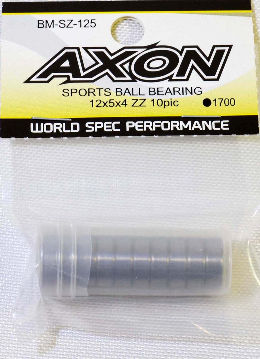 SPORTS BALL BEARING 12x5x4 ZZ 10pic【BM-SZ-125】 | AXON | BM