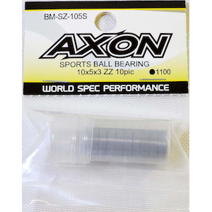 AXON�bSPORTS BALL BEARING 10x5x3 ZZ 10pic�yBM-SZ-105S�z�bBM-SZ-105S SPORTS BALL BEARING
