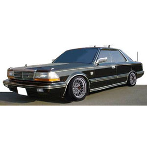 1/43 Nissan Gloria (Y30） 4Door Hardtop Brougham VIP Black