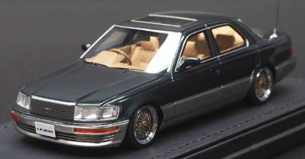 ミニカー Toyota CELSIOR F10 Dark Green 1823 1/43 Toyota CELSIOR (F10) Dark Green【IG1823】 | ignitionモデル