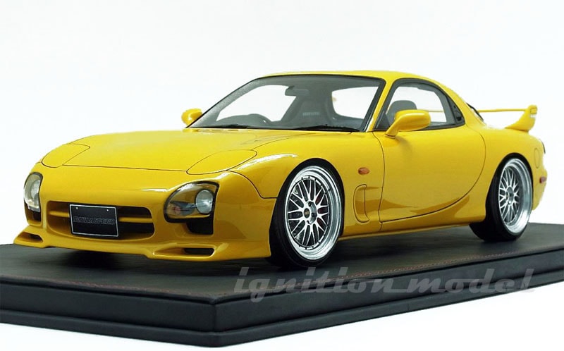 24時間限定タイムセール 1/12 Mazda RX-7 (FD3S) Mazda Speed Aspec Yellow【IG1833 プリンター・複合機