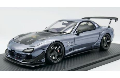 1/43 FEED RX-7 (FD3S) 魔王 Gun Metallic【IG2182】 | Joshin web