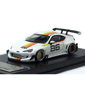 1/64 PANDEM TOYOTA 86 V3 White【IG2408】【在庫処分】