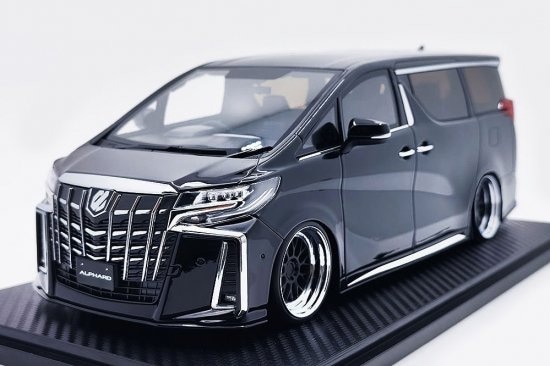 トヨタ アルファード ミニカー 黒 ブラック TOYOTA ALPHARD におい
