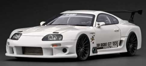 1/18 TOP SECRET GT300 Supra (JZA80) White【IG2486】 | Joshin web