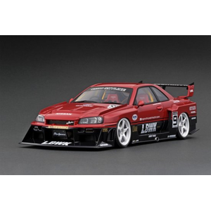 1/18 LB-ER34 Super Silhouette SKYLINE Red/Black #9【IG2706】