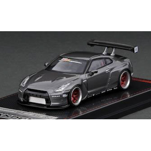 1/64 PANDEM R35 GT-R Gun Metallic【IG2796】 | ignitionモデル | IG2796 パンデム R35  GT-R ガンメタリック | Joshin webショップ 通販 イグニッションモデル1/64 パンデム R35 GT-R レッドメタリック