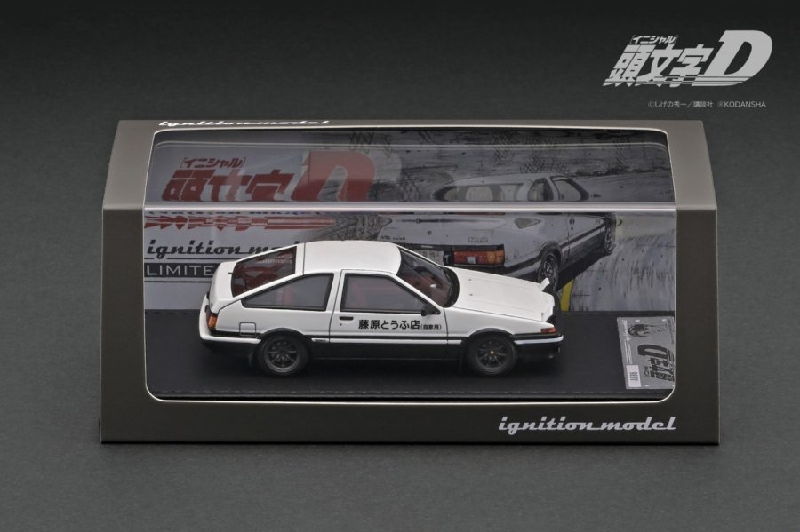 成田理俊　トレイ　レア 1/18 Toyota Sprinter Trueno (AE86) 3Door TK-Street Early Ver