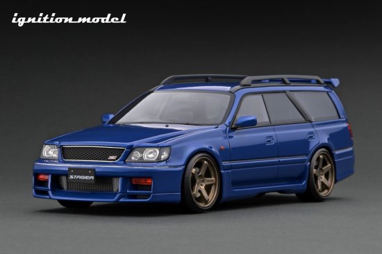 ミニカー　1/18 Nissan STAGEA 260RS WGNC34(ブルー) [IG2891] ignition model IG2891 1/18 Nissan STAGEA 260RS WGNC34 Blue