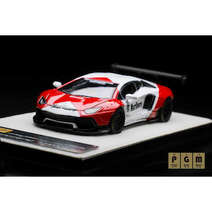1/64 LB LP700 White/Red【PGM-640405】【在庫処分】
