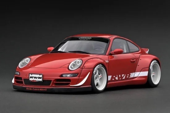 RWB997 ignition model 1/18赤 IG3861 1/18 RWB 997 Red | LINE UP | [公式] ignition model