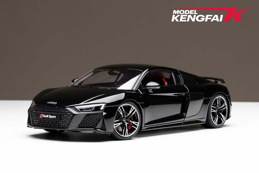 再生産】1/18 Audi 2021 R8 Coupe Black【TK-KF035-3